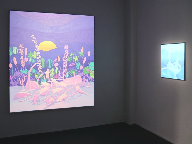 Sunset Memories, installation view