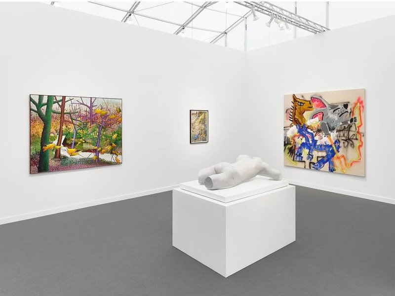 Installation view.