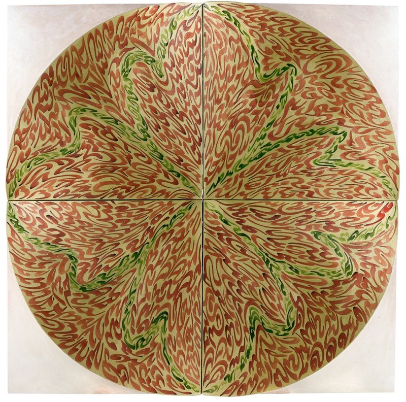 Peyman Shaafi, Olive Circular, 2020