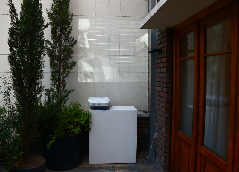 Constant Presence Reflecting on the Shadows, installation view