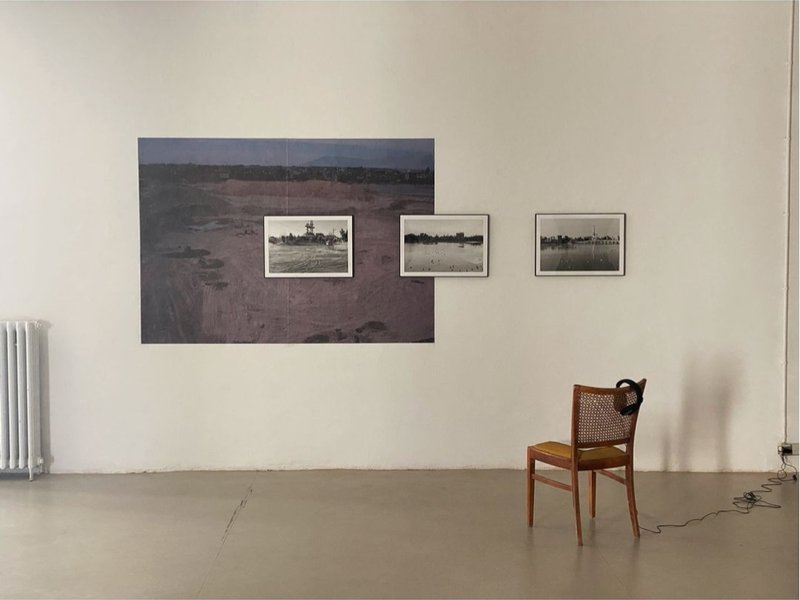 No I Didn't See Anything, installation view