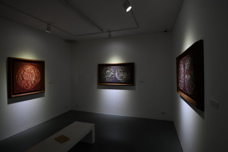 Two Sides of a Coin, installation view