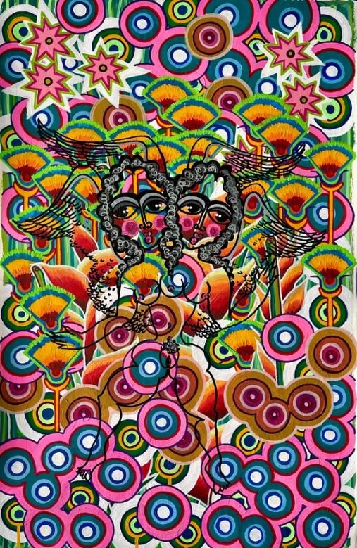 Hossein Edalatkhah, Duality (Garden of Eden), 2022