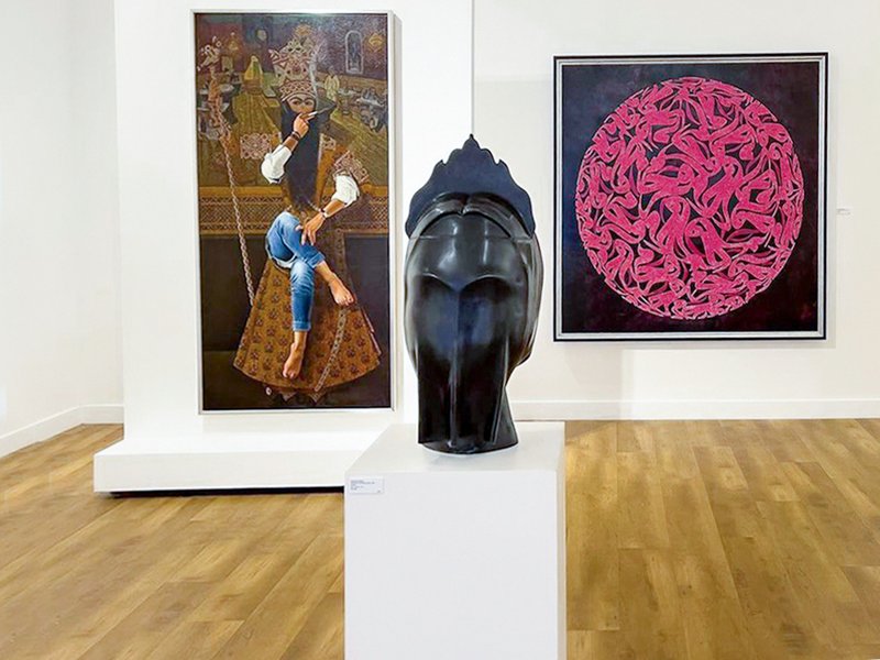 Holiday Hang, installation view