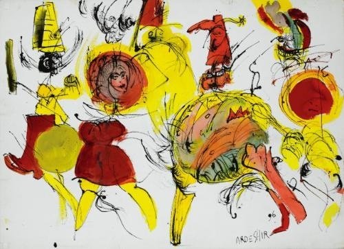 Ardeshir Mohassess, Untitled, 1996